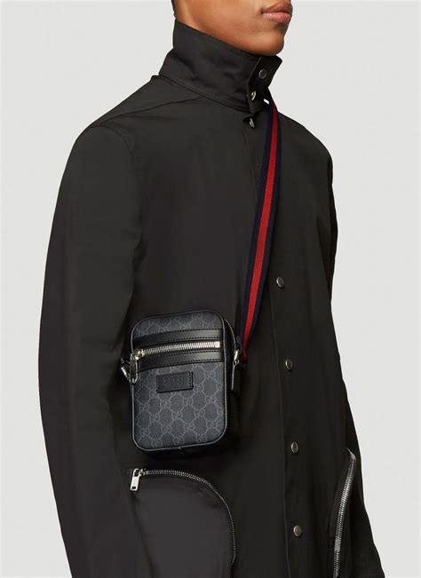 gucci male shoulder bag|men Gucci cross body bag.